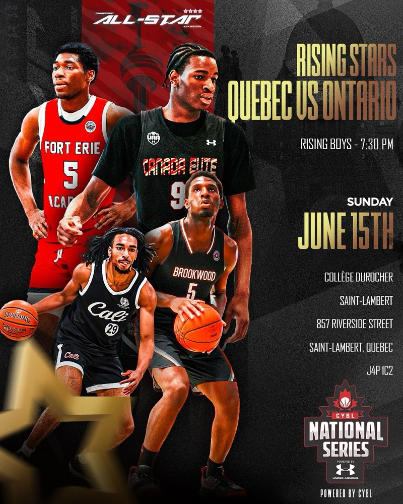 5e édition — Rising Stars Québec vs Ontario