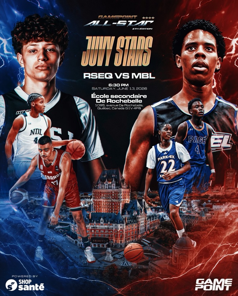 Game Point All-Star 6e édition — Juvy Stars : RSEQ vs MBL, 13 juin 2026